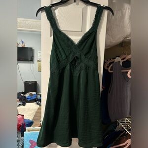 American eagle emerald green dress